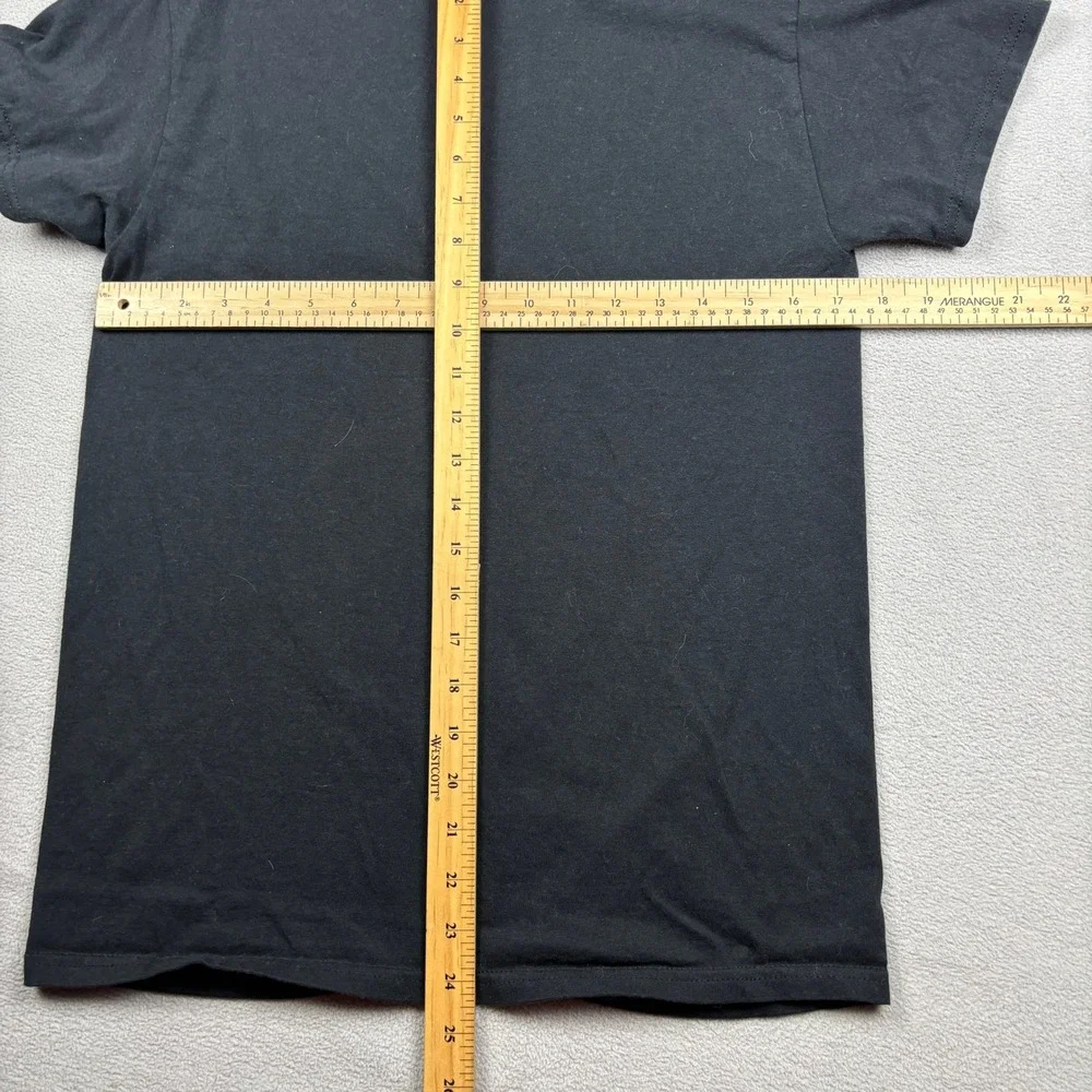 The Rolling Stones 89 Steel Wheels Tour Graphic T-Shirt Mens Small Black Neon - Picture 4 of 4